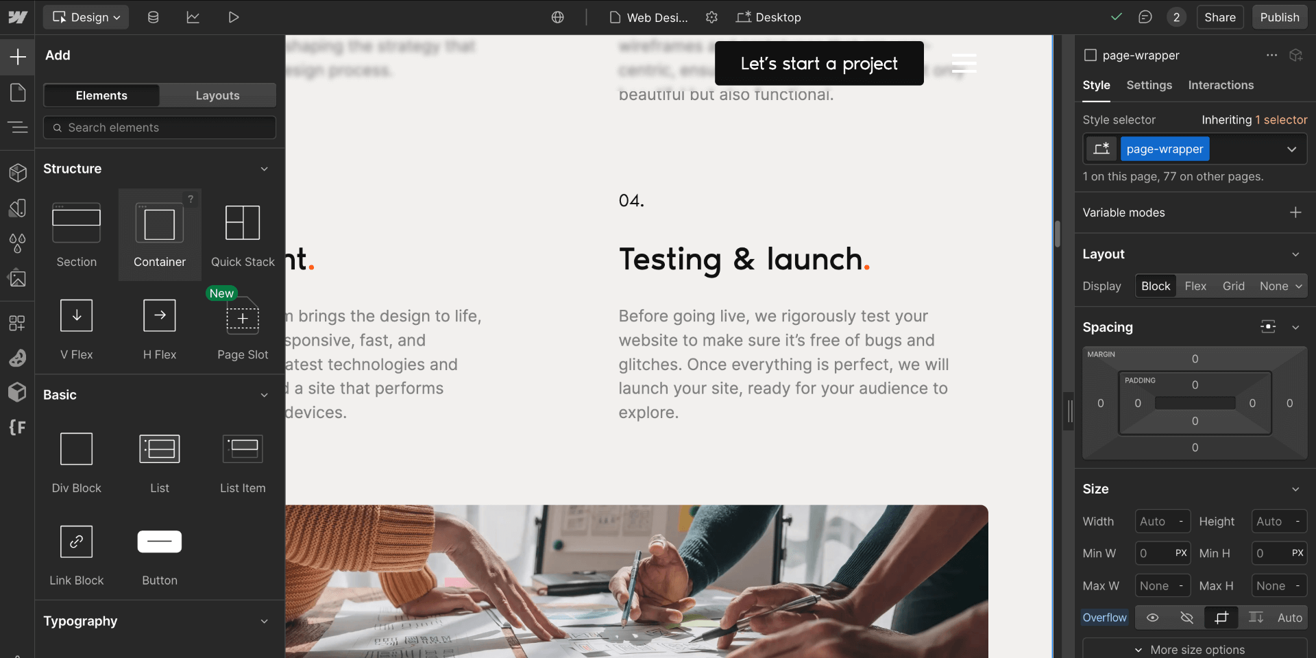 Webflow Development Services | Custom Webflow Expert | SrashtaSoft